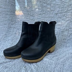 Frye clog boots